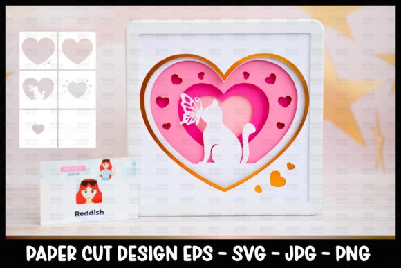 3D SVG Cat Shadow Box: A Designer’s Asset Review