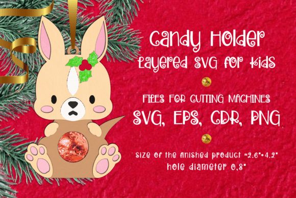 Baby Kangaroo 3D SVG: A Christmas Design Asset Review