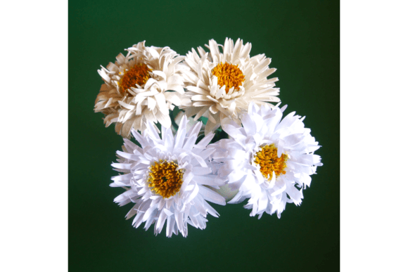 Crazy Daisy 3D SVG: Whimsical Paper Flowers for Crafters