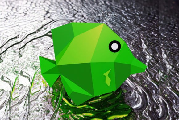 DIY Koi Fish 3D SVG: Shapes for Branding