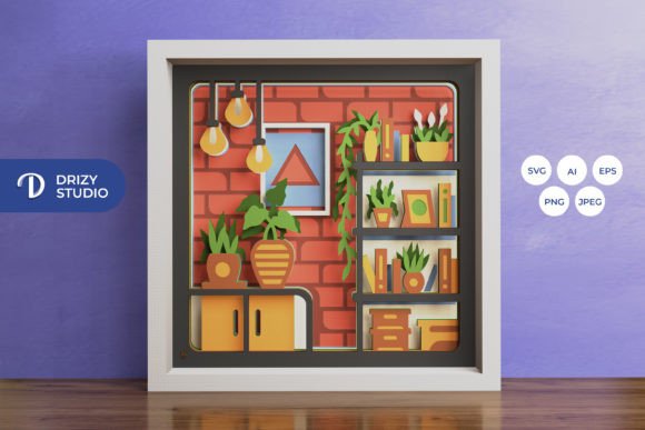 Garden House 3D SVG for Shadow Boxes: A Crafter’s Review