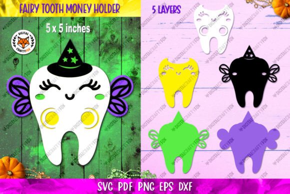 Halloween Tooth Fairy Money Holder SVG Review