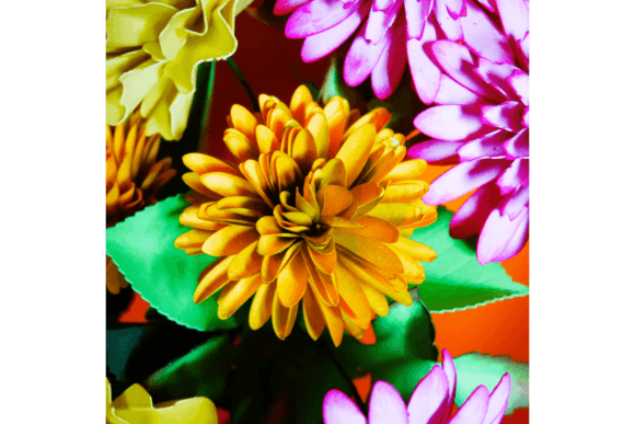 Hestia Dahlia 3D SVG for Paper Flowers