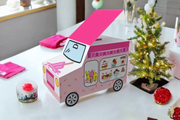 Ice Cream Truck 3D SVG Shapes: A Seller Review