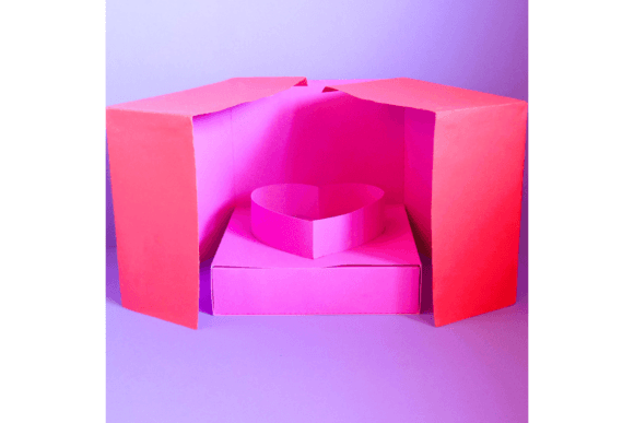 Venus Box: A Bold 3D SVG for Valentine's Day